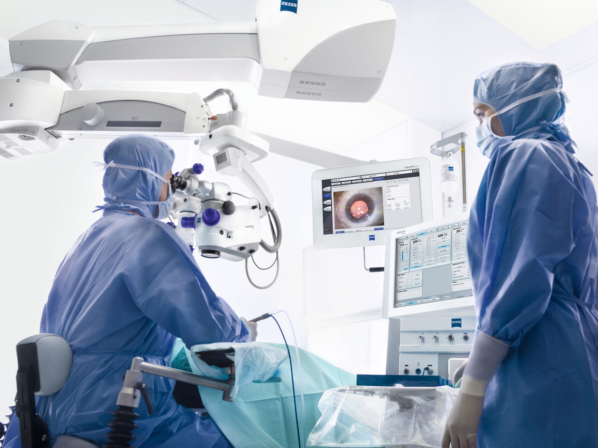 The ZEISS Cataract Suite with ZEISS CALLISTO® eye for computer assisted cataract surgery