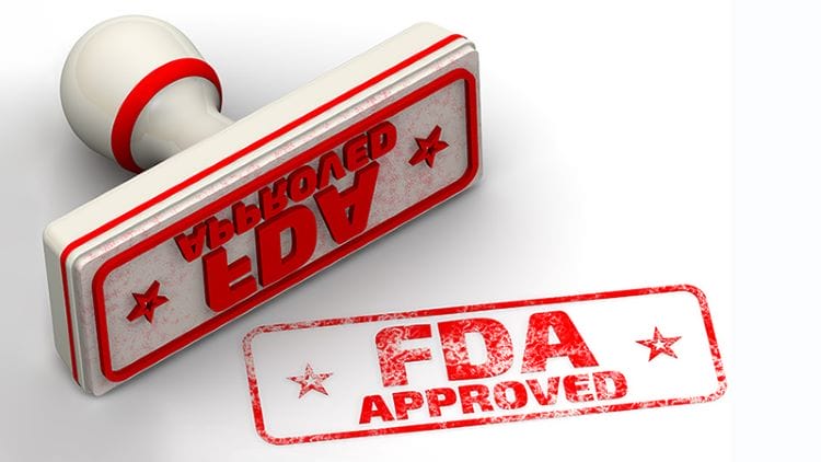 FDA Approval stock image